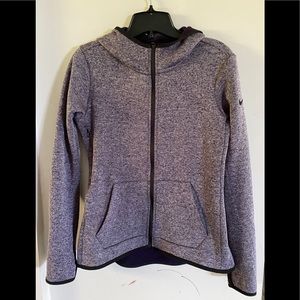 Nike Purple Heathered Dri-Fit Hoodie